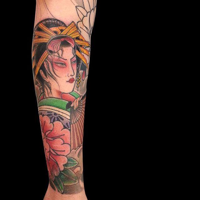 65 Stunning and Inspiring Geisha Tattoos