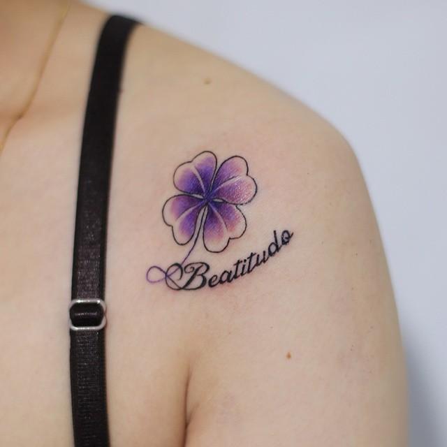 65 Inventive and Inspiring Clover Tattoos