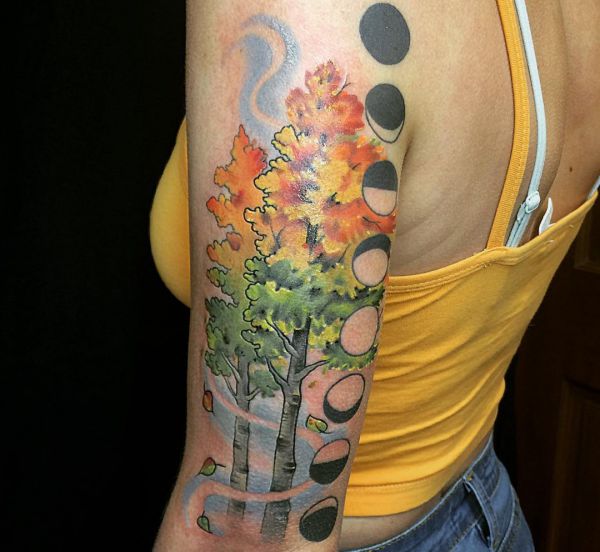 Tree Tattoo - Its That means and 40 Nice Design Concepts