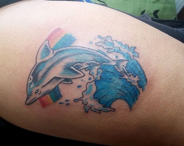 Dolphin tattoos and the meanings