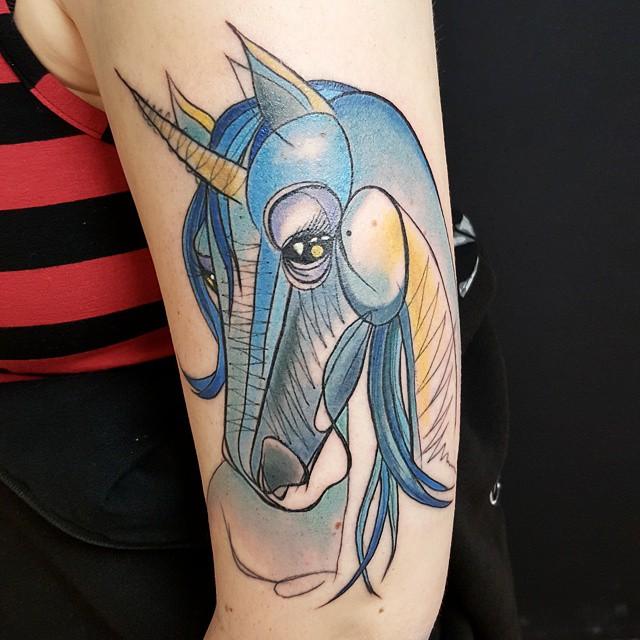 70 Unicorn Tattoos (probably the most stunning pictures!)