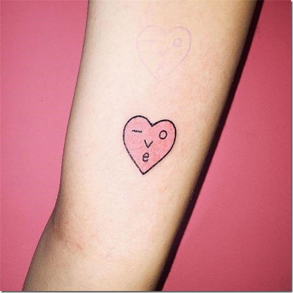 Lovely and Inspiring Coronary heart Tattoos