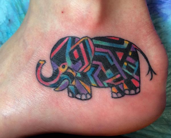 30 excellent elephant tattoos and their that means