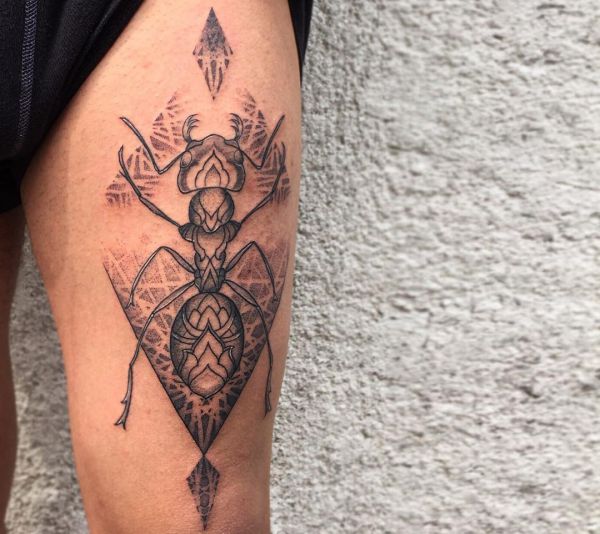 Ants Tattoos: meanings and concepts