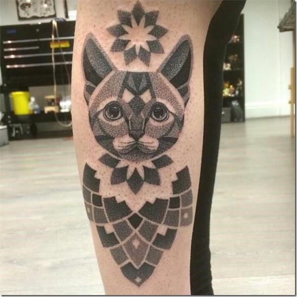 Tattoos for cat lovers