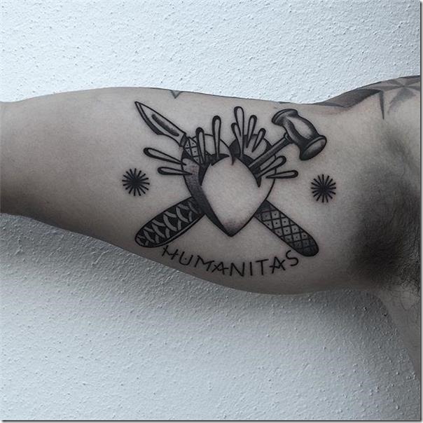 Lovely and Inspiring Coronary heart Tattoos