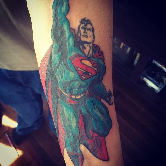 60 Superman Tattoos