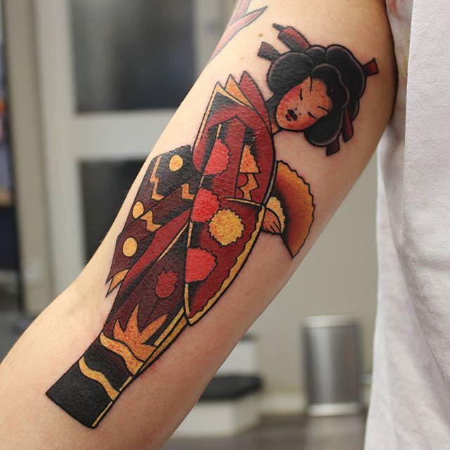 65 Stunning and Inspiring Geisha Tattoos