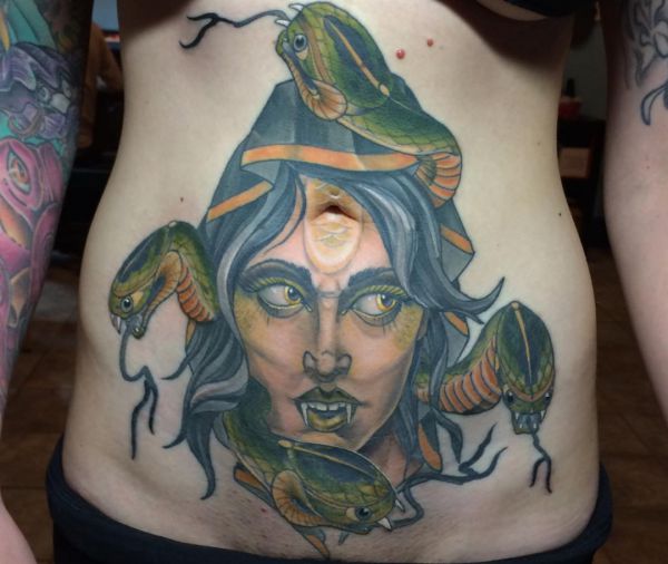 Medusa Tattoos: 20 concepts with that means