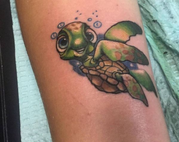 25 turtles tattoo concepts: photos and meanings