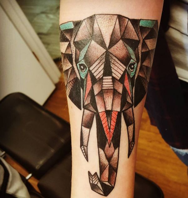 30 excellent elephant tattoos and their that means