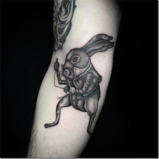 Stunning and galvanizing rabbit tattoos