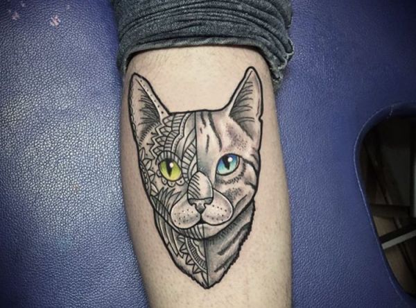 30 cats tatuering begrepp med betydelser