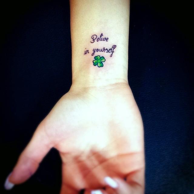 65 Inventive and Inspiring Clover Tattoos