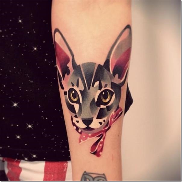 Tattoos for cat lovers