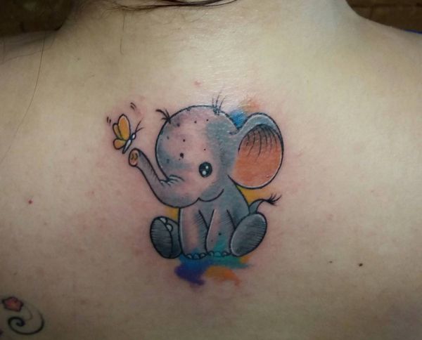 30 excellent elephant tattoos and their that means