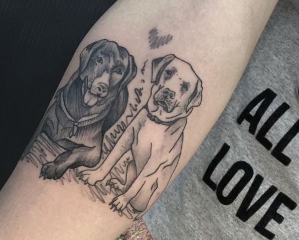 Canine tattoo designs with meanings