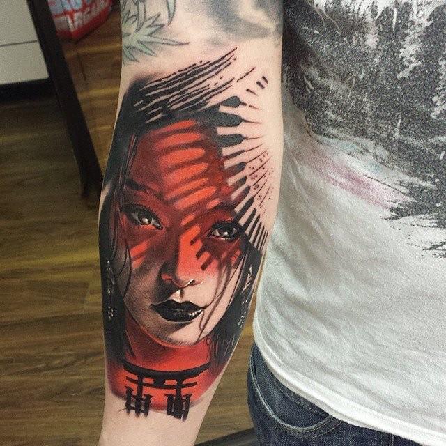 65 Stunning and Inspiring Geisha Tattoos