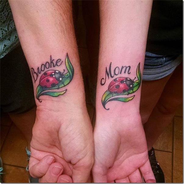 Ladybug tattoos