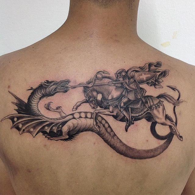 50 Tattoos of Saint George