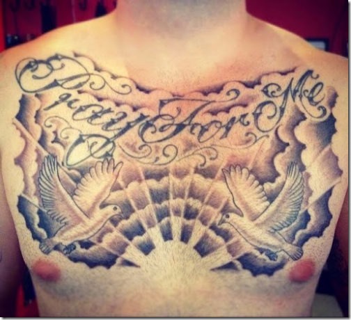 50 Finest And Beautiful Chest Tattoos For Males