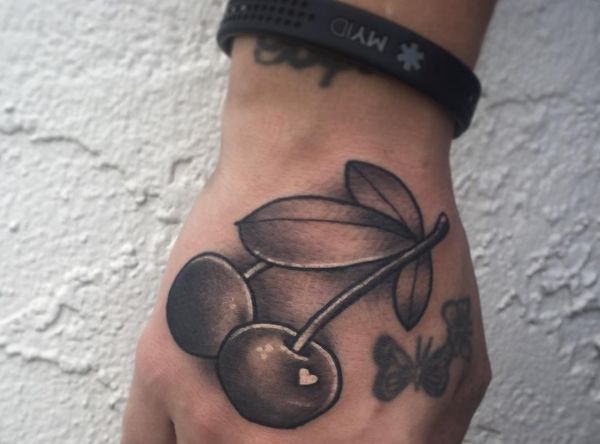 Cherry Tattoo - Which means of the motives and funky designs