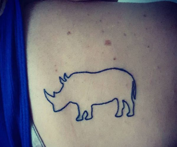 Rhino Tattoo Designs with Meanings - 26 Concepts