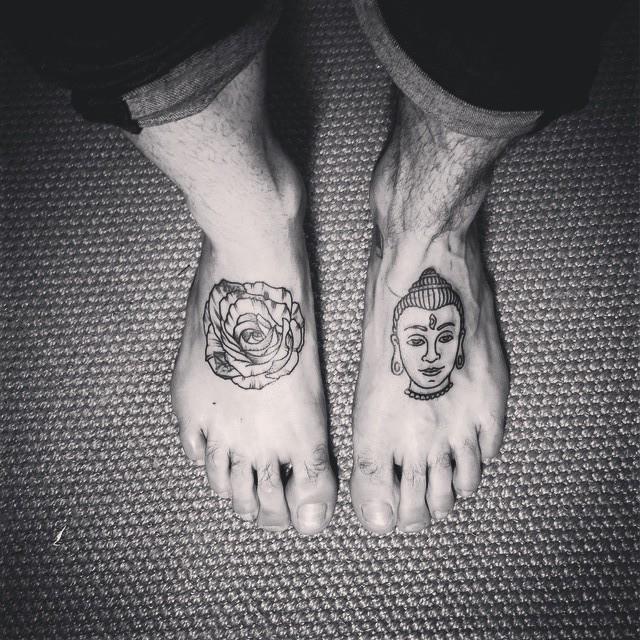 100 Tattoos on the Foot - Stunning and Inspiring Photographs