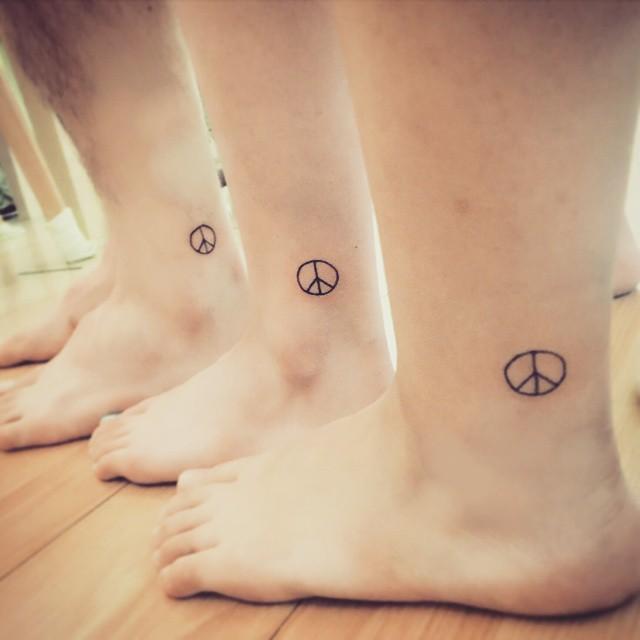 80 Tattoos of friendship for many who share confidences