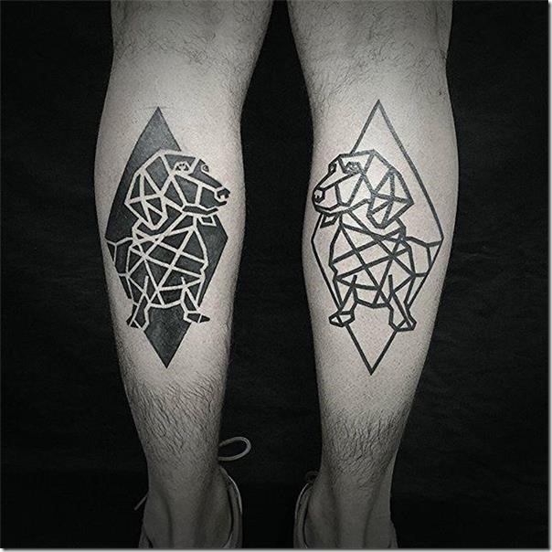 Males's Tattoos on the Leg (finest pictures!)