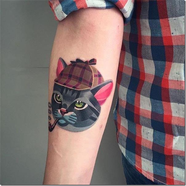 Tattoos for cat lovers