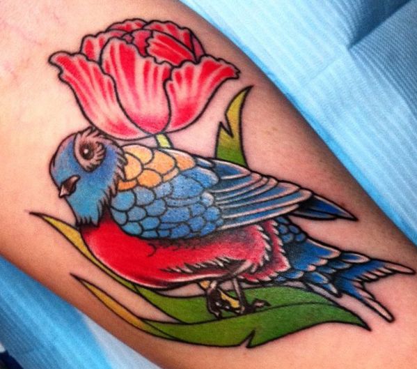 24 stunning tulip tattoos and their meanings