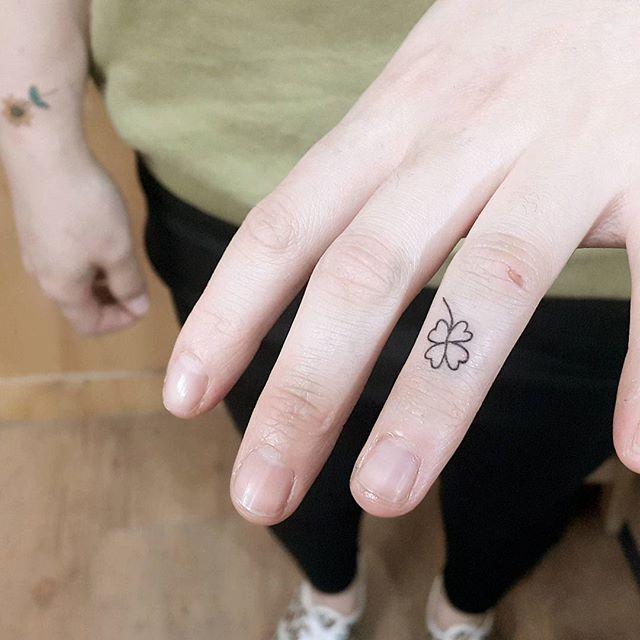 65 Inventive and Inspiring Clover Tattoos