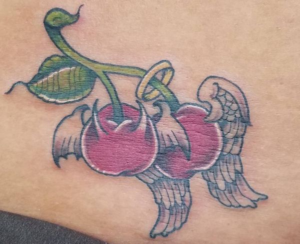 Cherry Tattoo - Which means of the motives and funky designs