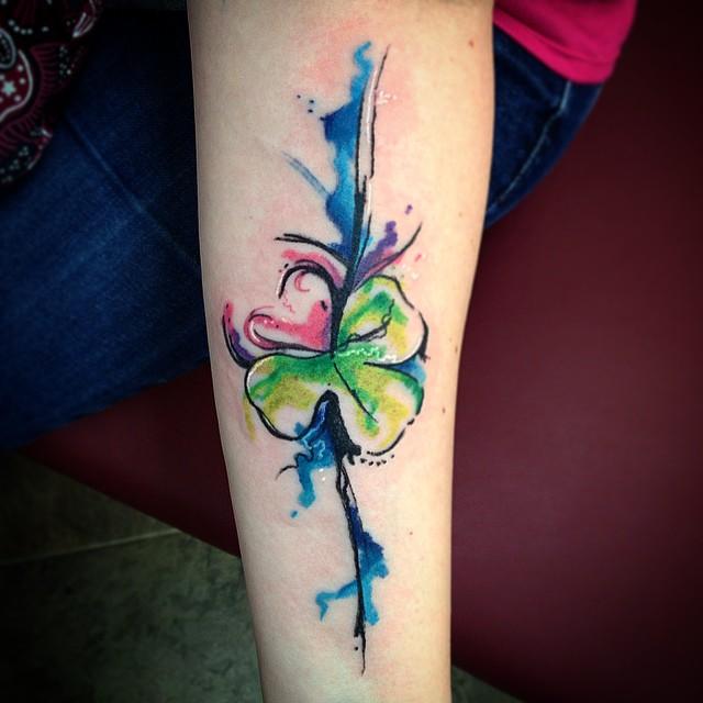 65 Inventive and Inspiring Clover Tattoos