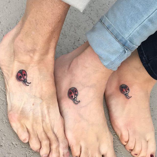 50 Tattoos of Ladybugs