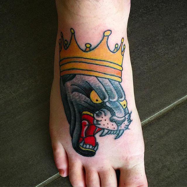 100 Tattoos on the Foot - Stunning and Inspiring Photographs