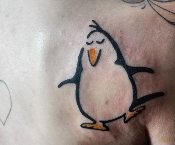 Penguin Tattoo - 22 cute concepts with which means