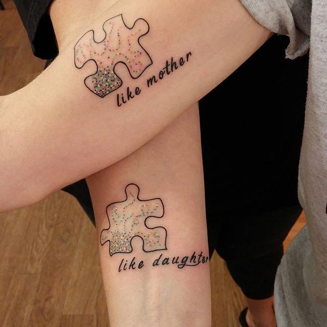 85 Household tattoos representing the union of family members