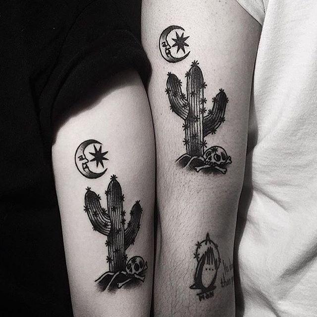 80 Tattoos of friendship for many who share confidences