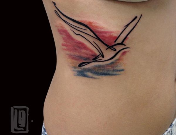 17 seagull tattoos and the meanings