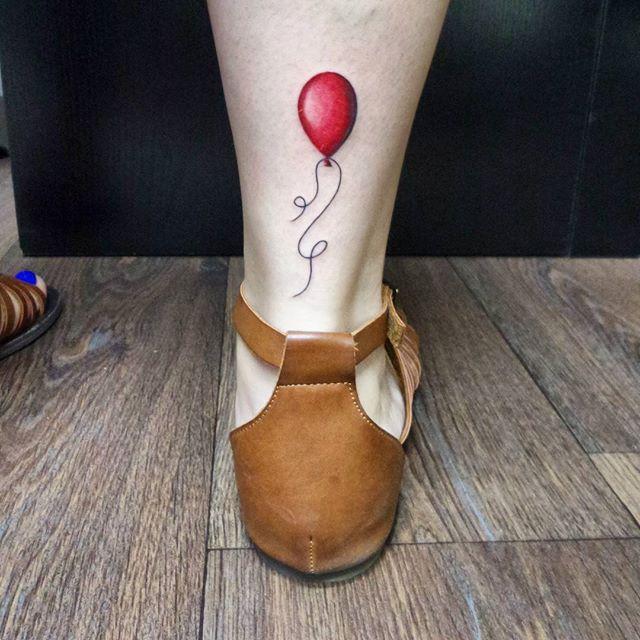 70 Balloon Tattoos