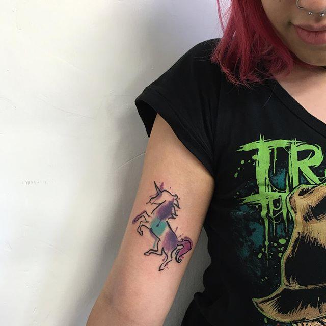 70 Unicorn Tattoos (probably the most stunning pictures!)