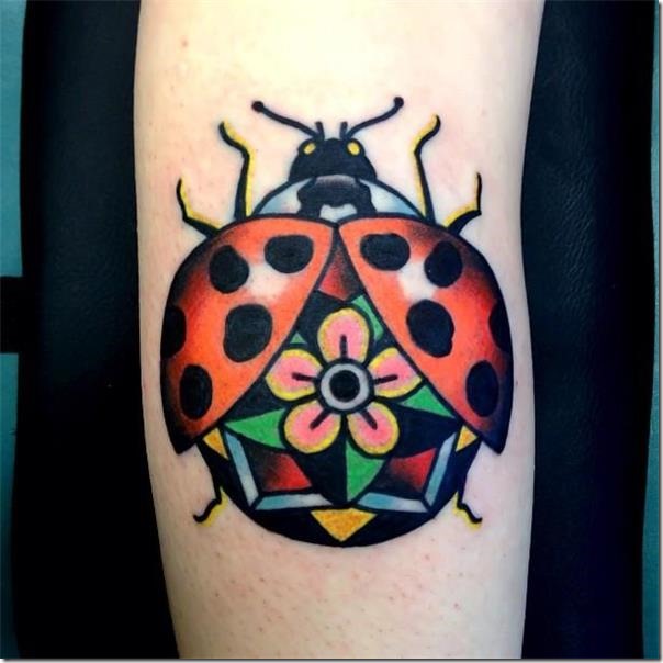 Ladybug tattoos