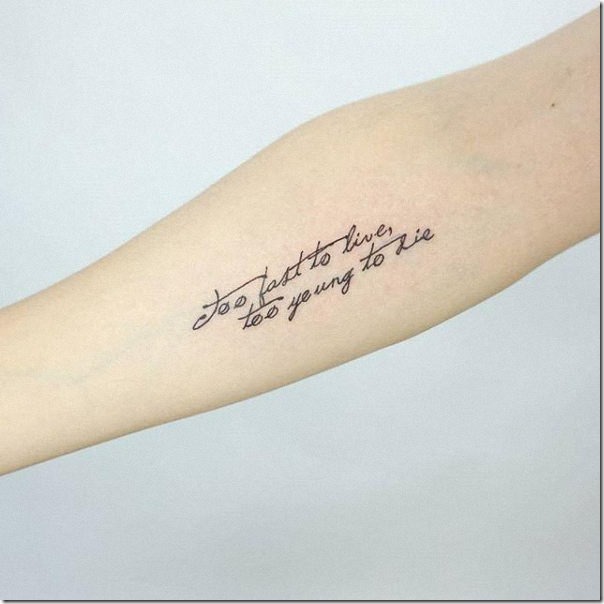 120 particular Phrase Tattoos and discover the inspiration