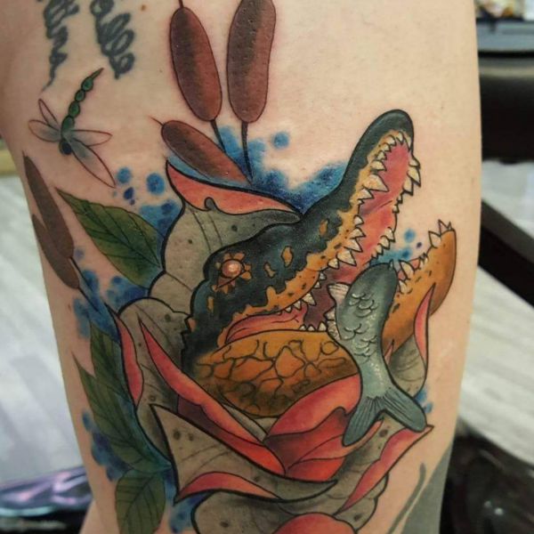 19 Crocodile Tattoo Designs - Footage and That means