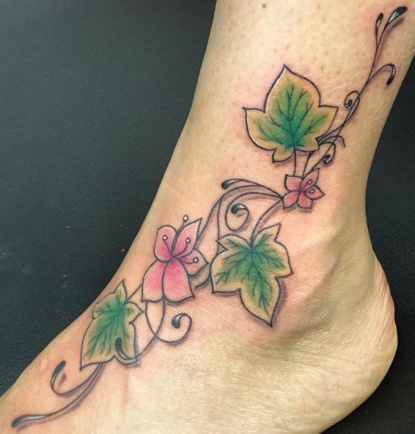 Ivy Tattoo - Its which means and 12 concepts