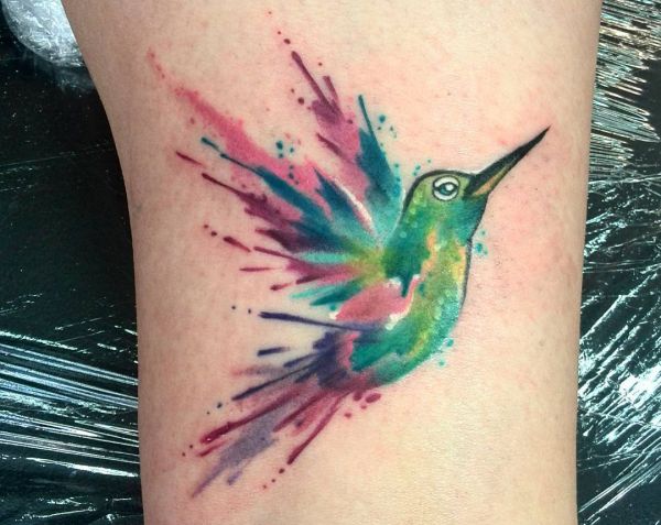 23 fantastic hummingbird tattoos - they stand for pleasure