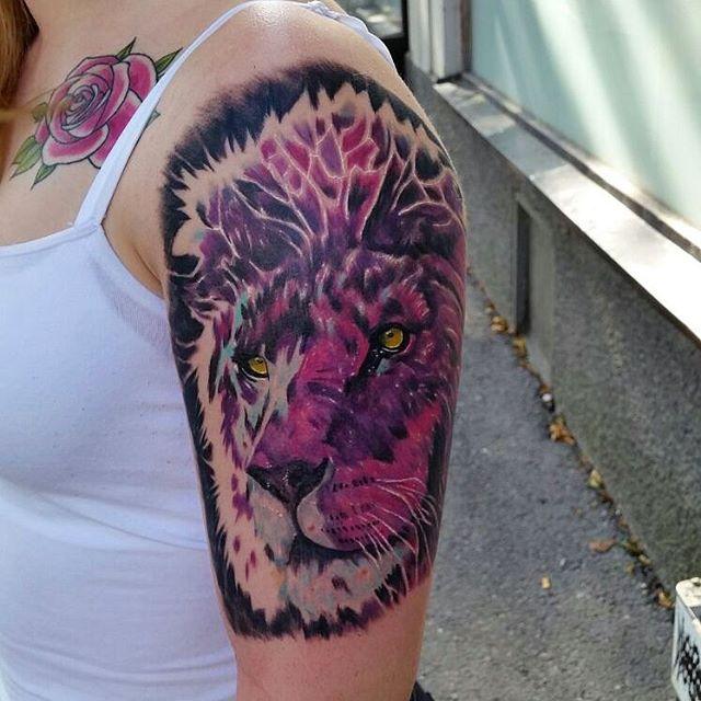 65 Superior lion tattoos for animal followers
