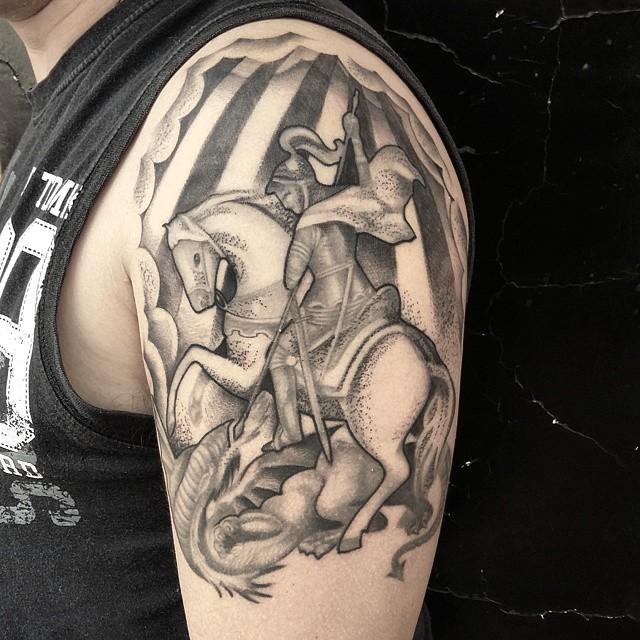 50 Tattoos of Saint George